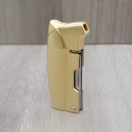 Promise Earl Pipe Lighter - Gold Satin