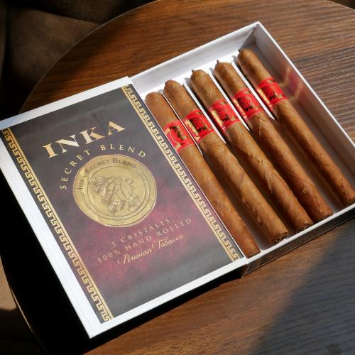 FLASH SALE - Inka Red Cristales Gift Box Sampler - 5 Cigars