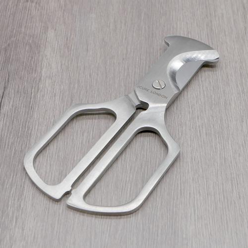 J Cure London Chrome Cigar Scissor Cutter