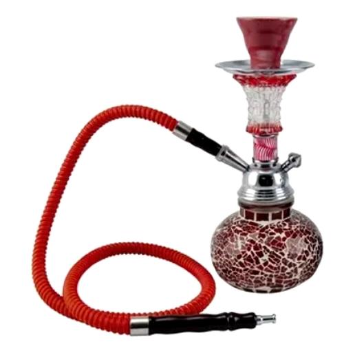 Champ Al Malik Hookah (Narghile) Shisha Pipe - Red