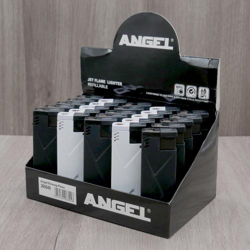 Angel Black Jet Refillable Lighter - Lucky Dip