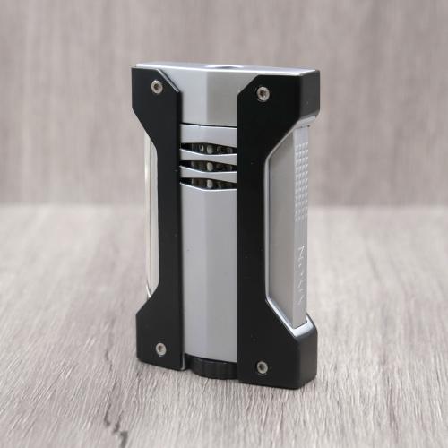 Myon Black and Silver Racing Edition Jet Cigar Lighter