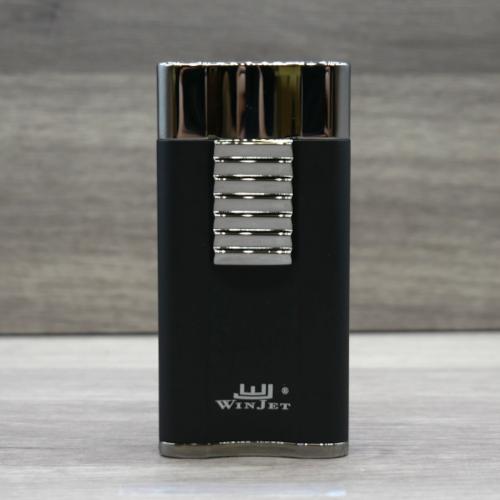 Winjet Wide Flat Flame with Punch - Black & Gunmetal - End of Line