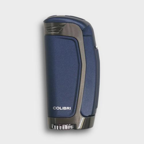 Colibri E3 Triple Jet Flame Lighter - Navy & Gunmetal