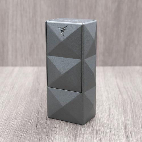 Colibri Quasar II Handheld Double-Flame Cigar Lighter - Charcoal