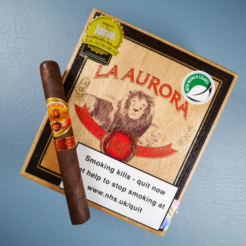 La Aurora 107 Maduro Corona Cigar - Box of 21