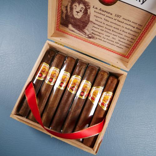 La Aurora 107 Robusto Ecuador Cigar - Box of 21