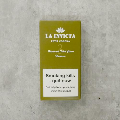 La Invicta Honduran Petit Corona Tubed Cigar - Pack of 3