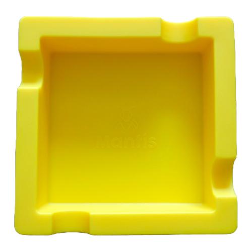 Mantis Flex Silicone Yellow Cigar Ashtray - 4 Cigar Rests