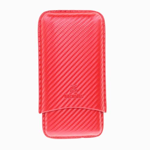 Mantis NeoCase Cigar Case - Red (Fits 3 Cigars) - MAN105