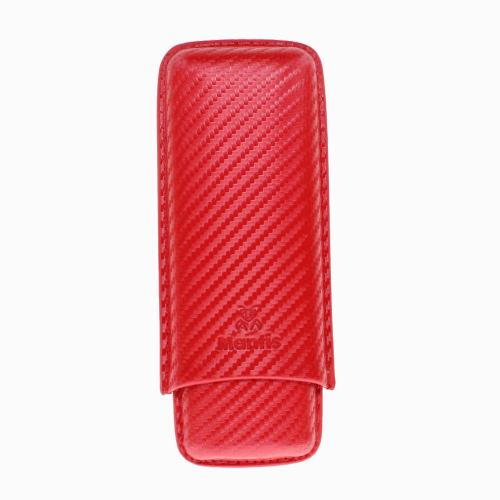 Mantis NeoCase Cigar Case - Red (Fits 2 Cigars) - MAN112