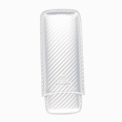 Mantis NeoCase Cigar Case - Silver (Fits 2 Cigars) - MAN113