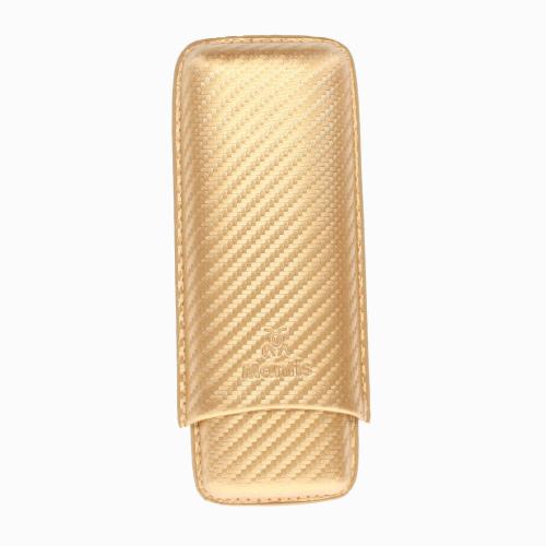 Mantis NeoCase Cigar Case - Gold (Fits 2 Cigars) - MAN115