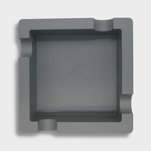 Mantis Flex Silicone Cool Grey Cigar Ashtray - 4 Cigar Rests