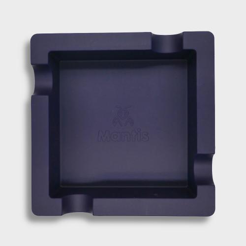 Mantis Flex Silicone Navy Blue Cigar Ashtray - 4 Cigar Rests
