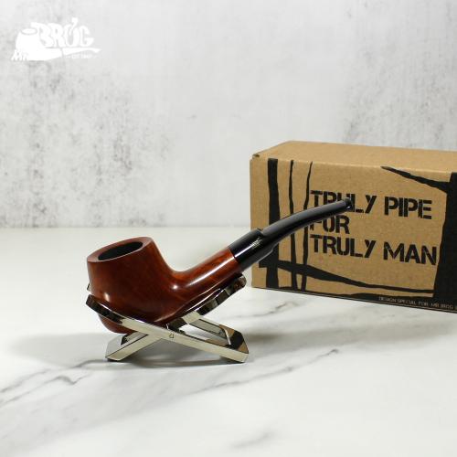 Mr Brog Alfa 98 Metal Filter Fishtail Briar Pipe (MB2576)