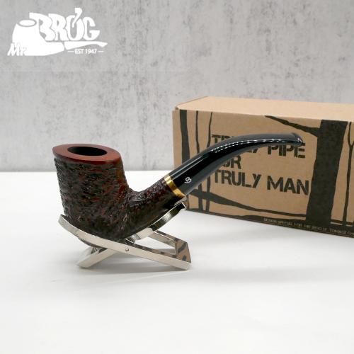 Mr Brog Steward 90 Briar 9mm Filter Fishtail Pipe (MB3053)