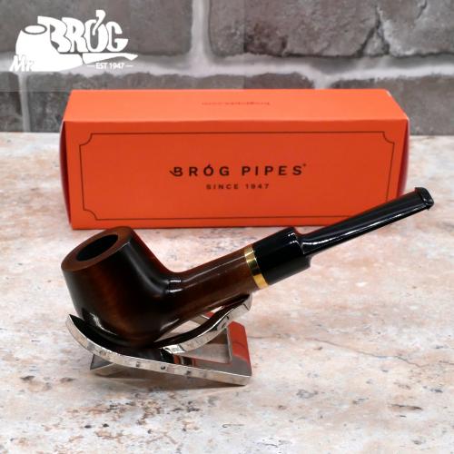 Mr Brog Billard 47 Smooth 9mm Filter Fishtail Pipe (MB4007)