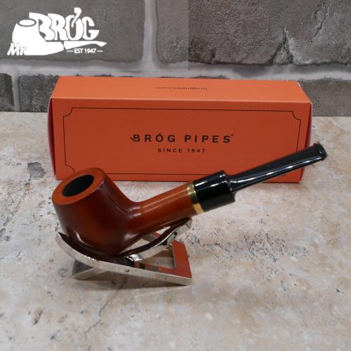 Mr Brog Billard 47 Smooth 9mm Filter Fishtail Pipe (MB4028)