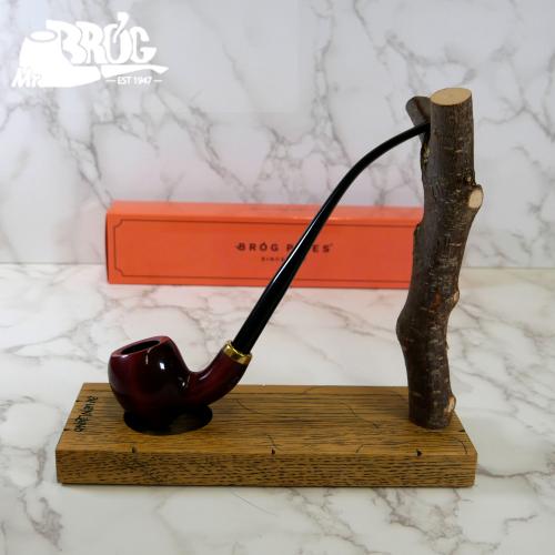 Mr Brog Amphora 309 Metal Filter Fishtail Churchwarden Pipe (MB5109)