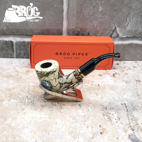 Mr Brog Decoupage 9mm Filter Fishtail Pipe (MB5311)