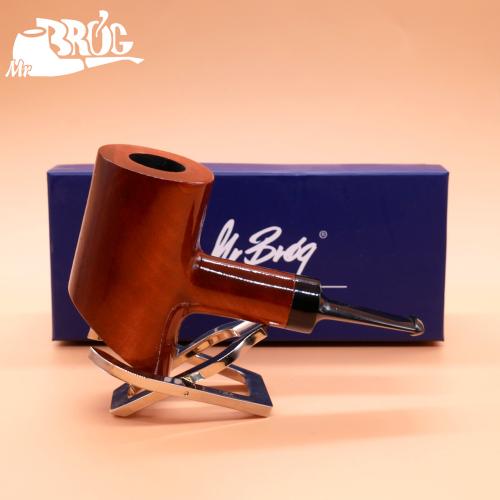 Mr Brog Cherrywood 301 Poker 9mm Filter Pipe (MB6155)