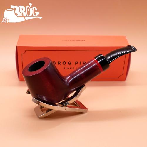Mr Brog Amigo 51 Bent 9mm Filter Fishtail Pipe (MB6181)