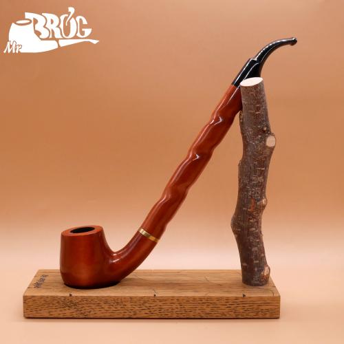 Mr Brog Tabor 16 Fishtail Churchwarden 9mm Pipe (MB6217)