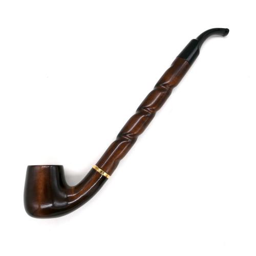 Mr Brog Tabor 16 Fishtail Churchwarden 9mm Pipe (MB6606)