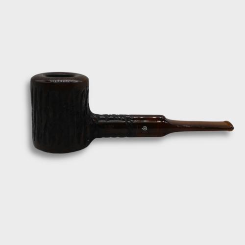 Mr Brog Aged Poker 107 Briar 9mm Filter Pipe (MB6831)
