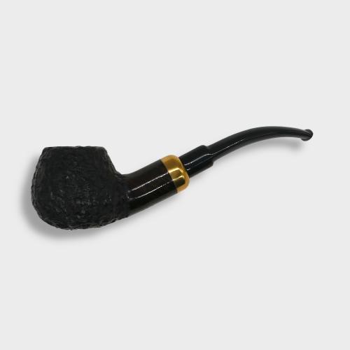 Mr Brog Bent Army Rustic 124 Briar 9mm Filter Pipe (MB7016)