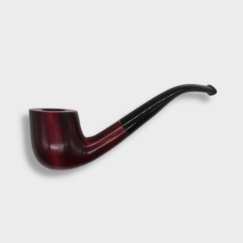 Mr Brog Latakia 44 Bent Smooth Fishtail Pipe (MB7053)
