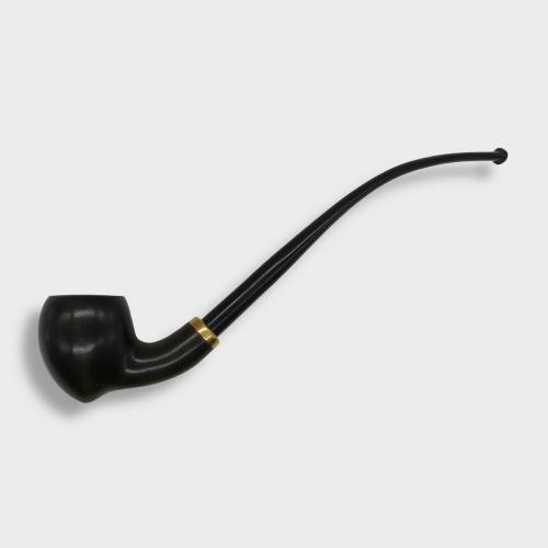 Mr Brog Amphora 309 Metal Filter Smooth Fishtail Churchwarden Pipe (MB7096)