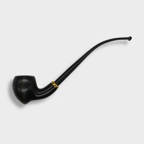 Mr Brog Amphora 309 Metal Filter Smooth Fishtail Churchwarden Pipe (MB7099)