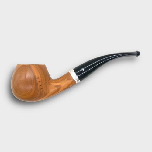 SLIGHT SECONDS Mr Brog Olive Consul 82 Fishtail 9mm Filter Pipe (MB7158)