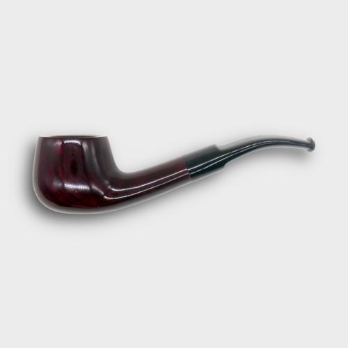 Mr Brog Alfa 98 Metal Filter Fishtail Briar Pipe (MB7263)