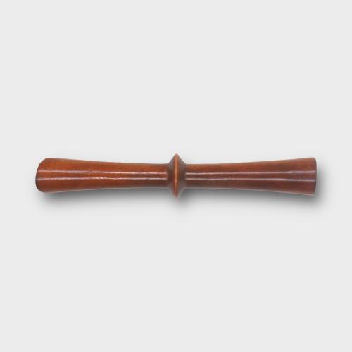 Mr Brog U11 Pear Wood Tobacco Pipe Tamper - Teak Finish (MBT004)