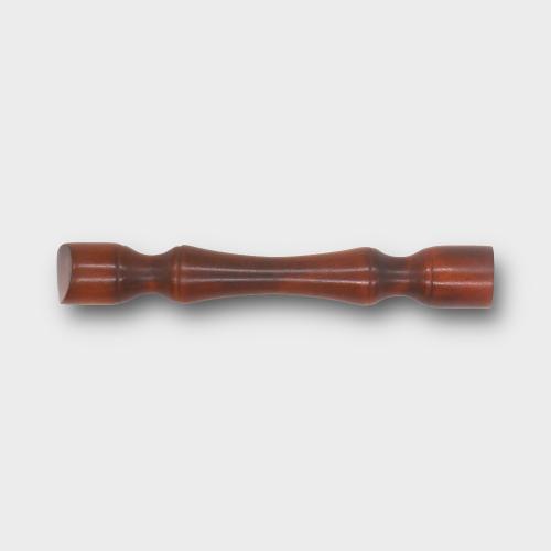 Mr Brog U12 Pear Wood Tobacco Pipe Tamper - Teak Finish (MBT006)