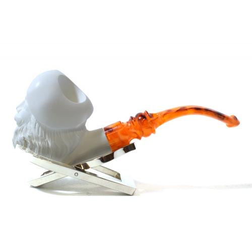 Meerschaum Small General Bent Fishtail Pipe (MEER400)
