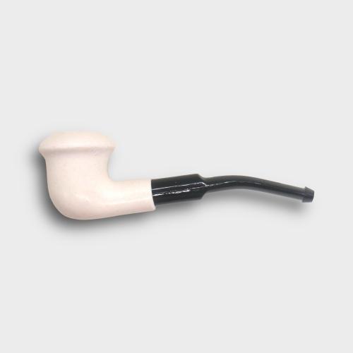 Meerschaum Mini Calabash Bent Fishtail Pipe (MEER79)