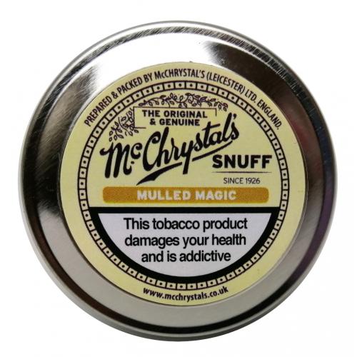 McChrystals Mulled Magic (Formerly Clove) Snuff - Mini Tin - 3.5g