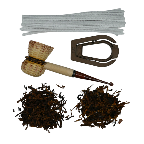 Bens Mac Barens Final Draw The Doc Cob Pipe & Pipe Tobacco Sampler - 2 x 10g