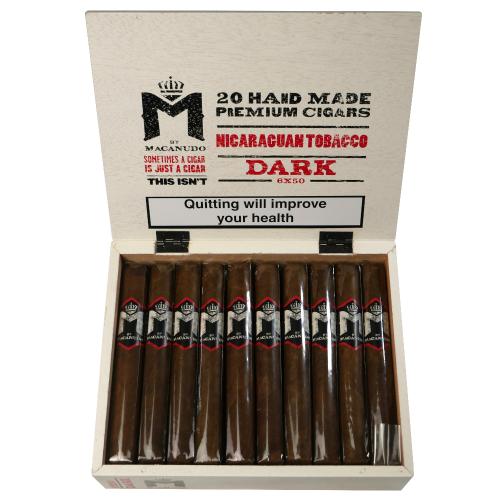 Macanudo M By Macanudo Dark Toro Cigar - Box of 20