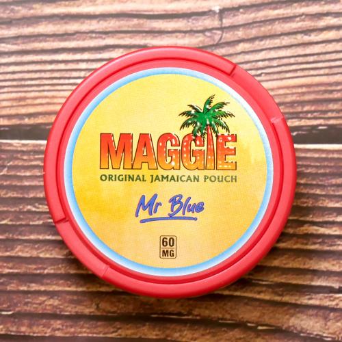 Maggie - Mr Blue 60mg Nicotine Pouch - 1 Tin