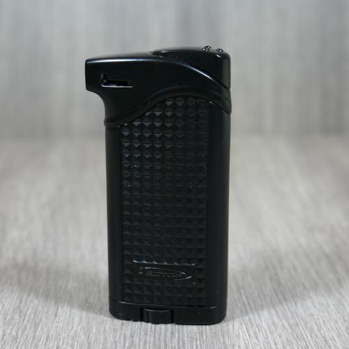 Vector Maximus Soft Flame Pipe Lighter - Matte Black