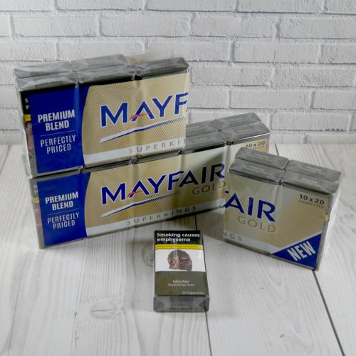 Mayfair Gold Kingsize - 20 Packs of 20 Cigarettes (400)