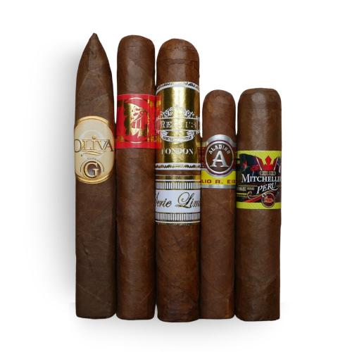 The Mega Saver Cigar Sampler - 5 Cigars