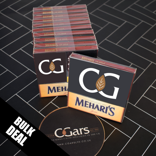 Meharis by Agio Java Cigar - 10 Packs of 10 (100) Bundle Deal