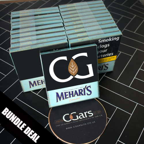 Meharis by Agio Ecuador Cigar - 50 Packs of 10 (500) Bundle Deal