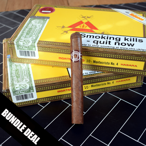 Montecristo No. 4 Cigar - 2 x Box of 10 (20) Bundle Deal